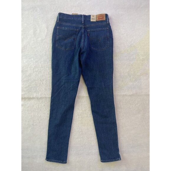 Levis Levi 721 High rise Skinny Jeans Size 30 x 30 Women New Distressed Skinny - Picture 10 of 16